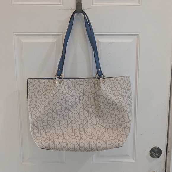 Calvin Klein Monogram Tanya Signature Tote - Picture 7 of 7